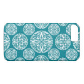 Floral wintersneeuwvlok Case-Mate iPhone case (Achterkant (Horizontaal))