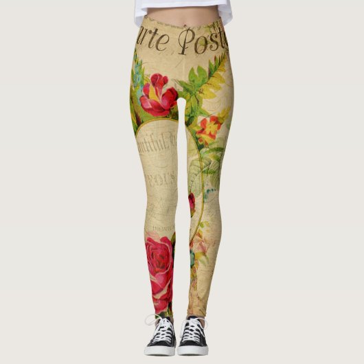 Floral Women's Leggings (Voorkant)