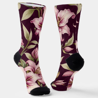 Floral Women's Socks Sokken