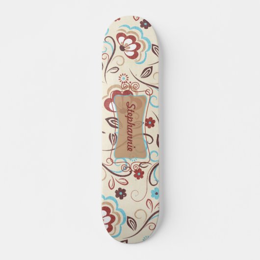 Floral Wonders Comp Skateboard (Devant)