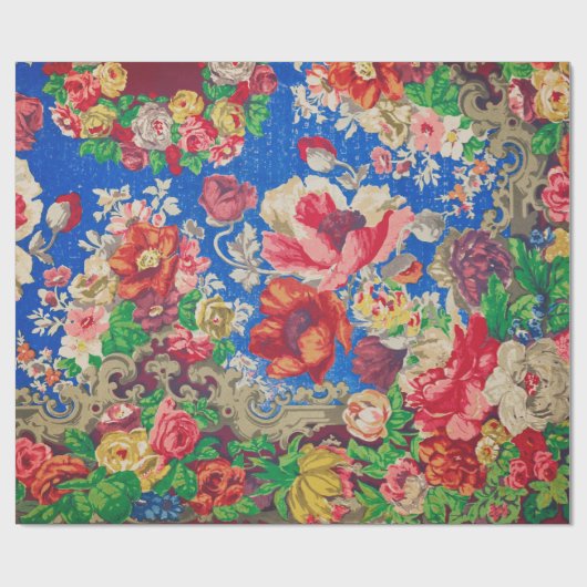 Floral Wrapping of Decoupage papier (Vlak)