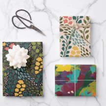 Floral wrapping Paper