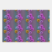 Floral wrapping Paper - Beauful Abstract Flowers (Voorkant 2)