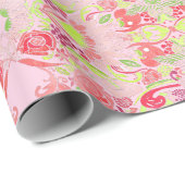 Floral wrapping Paper Cadeaupapier (Rol Hoek)