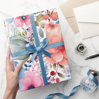 Floral wrapping Paper Cadeaupapier
