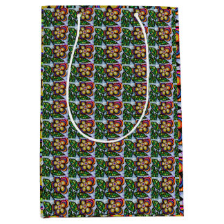 Floral wrapping Paper Medium Cadeauzakje