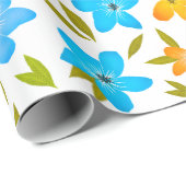 Floral wrapping papier (Rol Hoek)