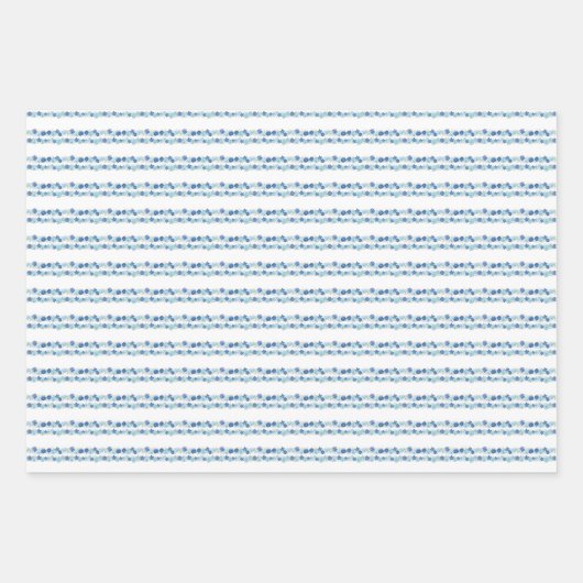 Floral wrapping papieren bladen inpakpapier vel (Voorkant 3)