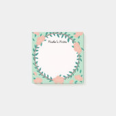 Floral Wreath - Botanical Greenhouse Sticky Notes (Voorkant)