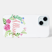 Floral Wreath Custom Case-Mate iPhone Case (Achterkant (horizontaal))