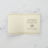  Floral Wreath, klantendank Bedankkaart (Binnen)