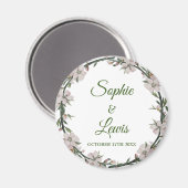 Floral Wreath Magneet (Voorkant / Achterkant)