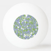 Floral Wreath Monogram Pingpongballen (Achterkant)