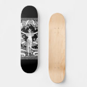 Floral Wreath Skateboard (Voorkant)
