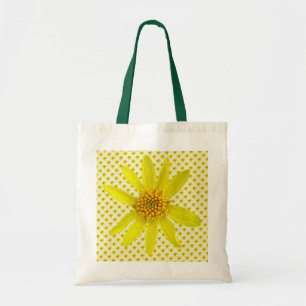 Floral Yellow Wildflower Arnica Tote Bag