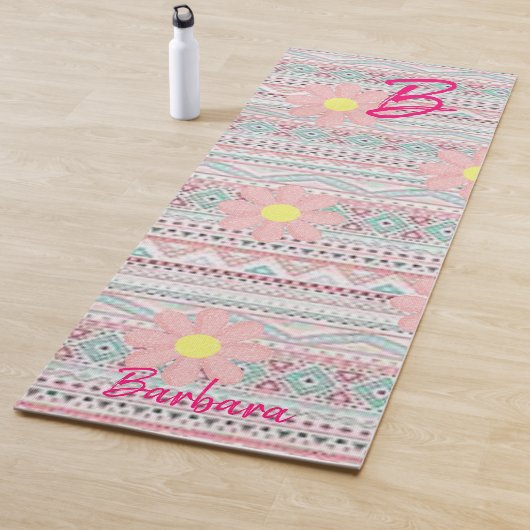Floral Yoga Mat (In situ)
