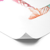 Floral Yoga Poster (Hoek)