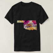 Floral Youre Doing Fine Oklahoma T-shirt (Design voorkant)
