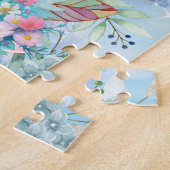 Floral Zee Turtle Legpuzzel (Zijkant)