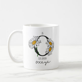 Floral-zuurstofelement Koffiemok