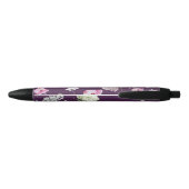 Floral Zwarte Inkt Pen (Achterkant)