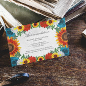 Florale accommodatie voor de achtertuin informatiekaartje