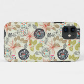 Florale achtergrond Case-Mate iPhone case (Achterkant (horizontaal))