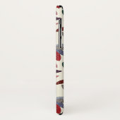 Florale achtergrond Case-Mate iPhone case (Achterkant/links)