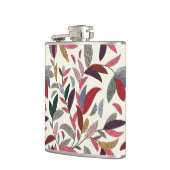 Florale achtergrond heupfles (Links)