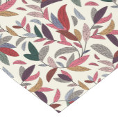 Florale achtergrond korte tafelloper (Hoek)