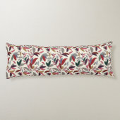 Florale achtergrond lichaamskussen (Achterkant)
