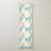 Florale achtergrond lichaamskussen (Achterkant (Verticaal))