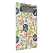 Florale achtergrond mini klembord (Schuin)