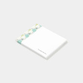 Florale achtergrond post-it® notes (Schuin)