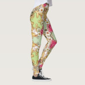 Florale Barokke Leggings voor vrouwen (Rechts)
