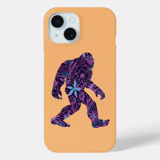 FLORALE BIGFOOT Case-Mate iPhone CASE (Achterkant)