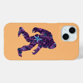 FLORALE BIGFOOT Case-Mate iPhone CASE (Achterkant (horizontaal))