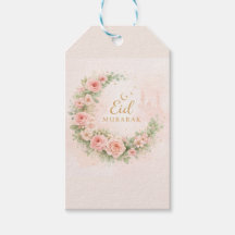 Florale Eid Mubarak – Roze Islamitisch Cadeau f