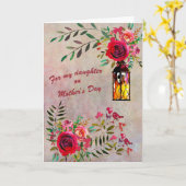 FLORALE ÉLÉGANTE POUR MA CARTE FILLE (Fleur jaune)