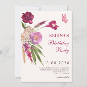 Florale esthetiek kaart