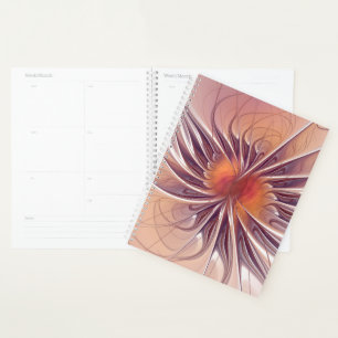 Florale Fantasy, kleurrijke Abstracte fractale ven Planner