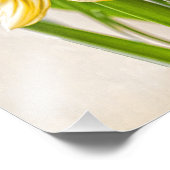 Florale fotografie: Gele lentesaffodils Foto Afdruk (Hoek)