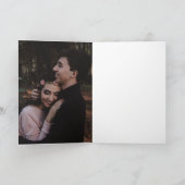 florale goudletters uit de bergen, dank je dat je kaart (Binnen)