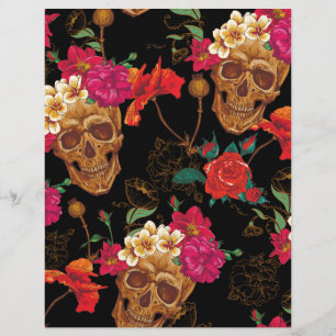 florale huid