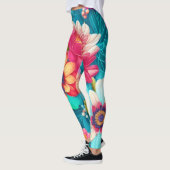 florale leggings (Links)
