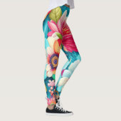 florale leggings (Rechts)