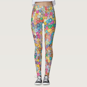 Florale Leggings