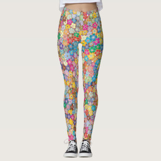 Florale Leggings