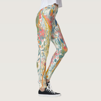Florale leggings
