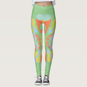 Florale Leggings